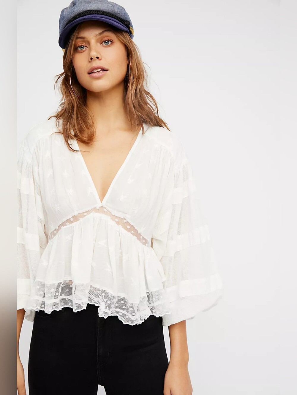 Free people Nostalgic feels Blouse